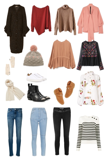 Clothes for my spain winter packing list article