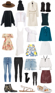 Packing List for Japan in Spring: March, April, May (Female)