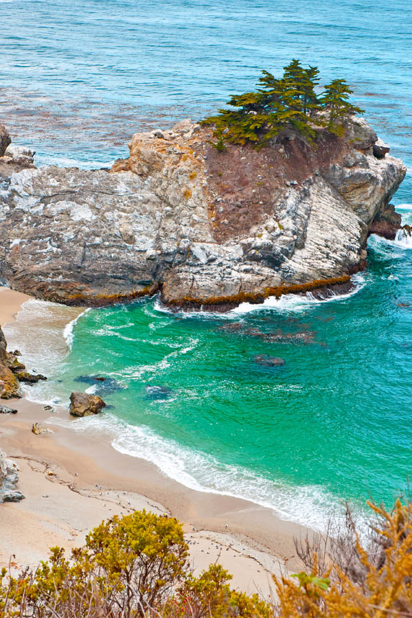 A pretty, wild beach in california for my what to pack for california in fall guide