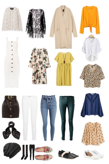 clothing ideas for california fall packing list