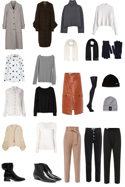 Stylish Female Packing List for France in Winter: December, January ...